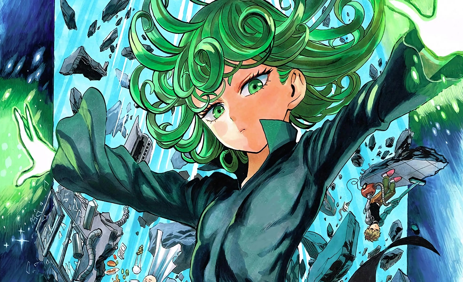 Tatsumaki and Saitama